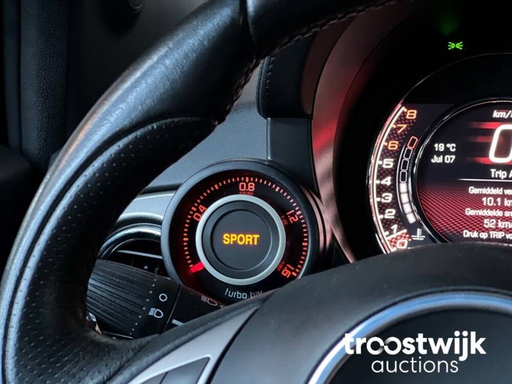 Fiat 595 Abarth 1.4 T-Jet Elaborabile 140hp 2016, ZT-666-P