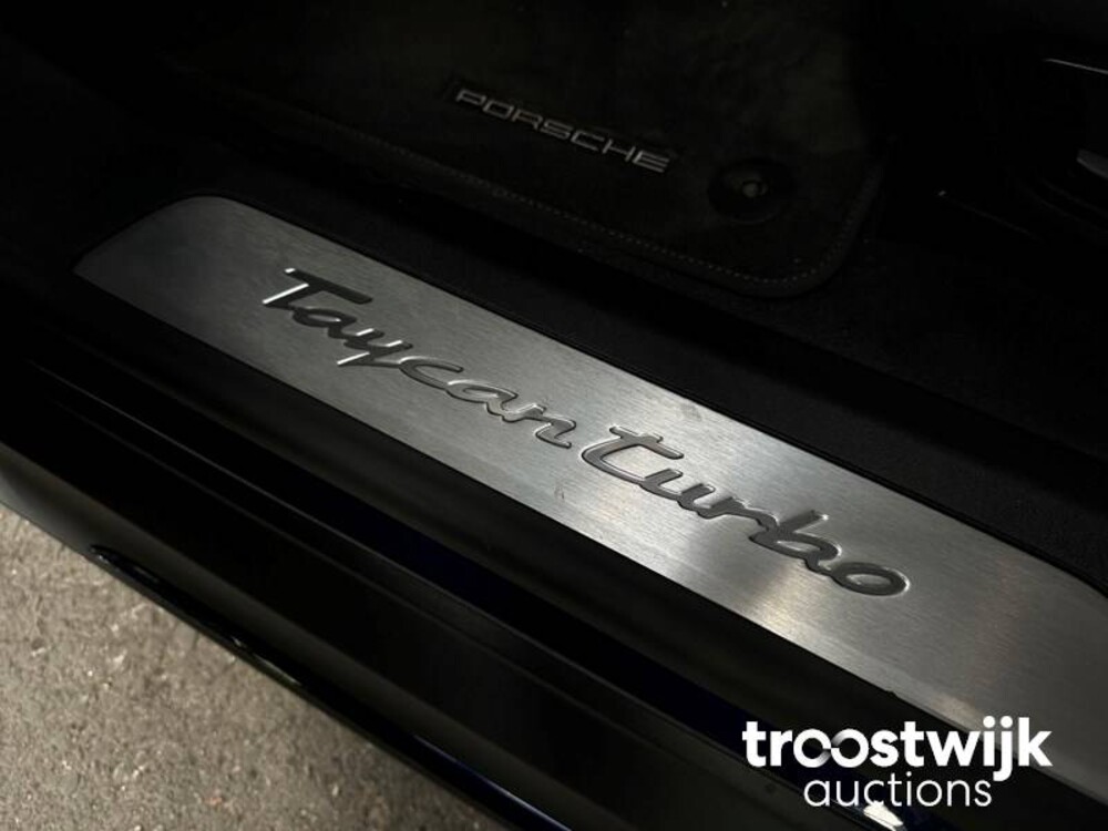 Porsche Taycan Turbo 84 kWh 625hp 2023 Sport-Chrono NEW WARRANTY -Orig. NL-, S-306-FB -Manufacturer's warranty-