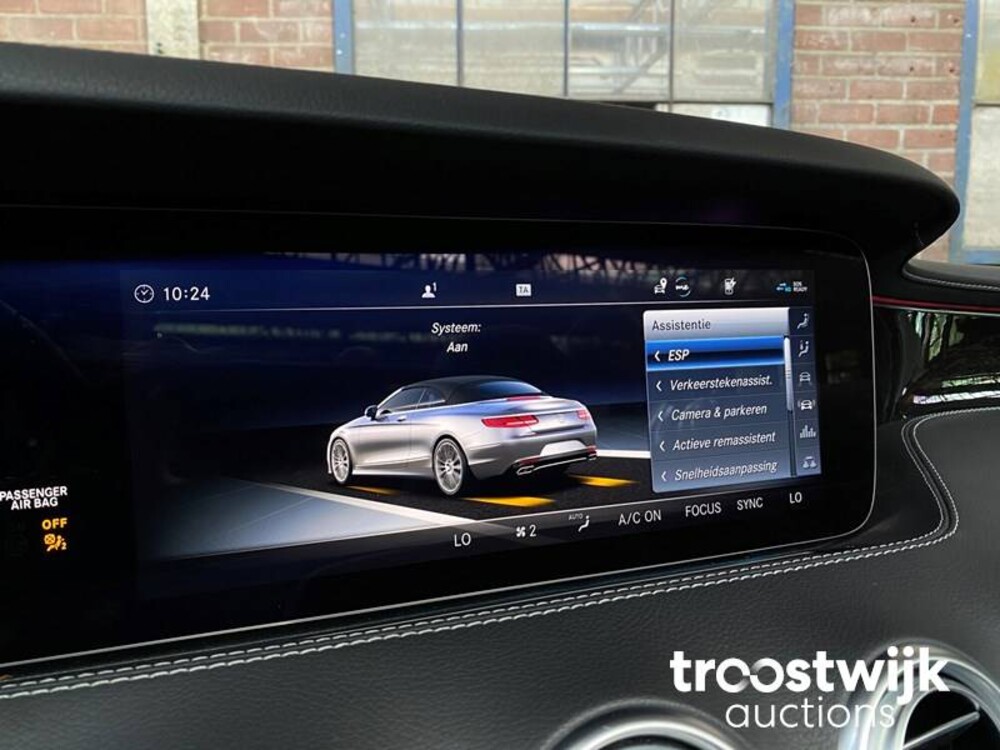 Mercedes-Benz S560 AMG 4.0 V8 469hp 2018 Cabriolet