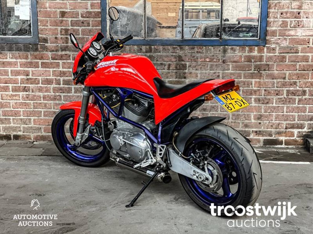 Buell S1W Lightning White Naked Bike 1199cc 88pk 1998, MZ-87-DX Motor