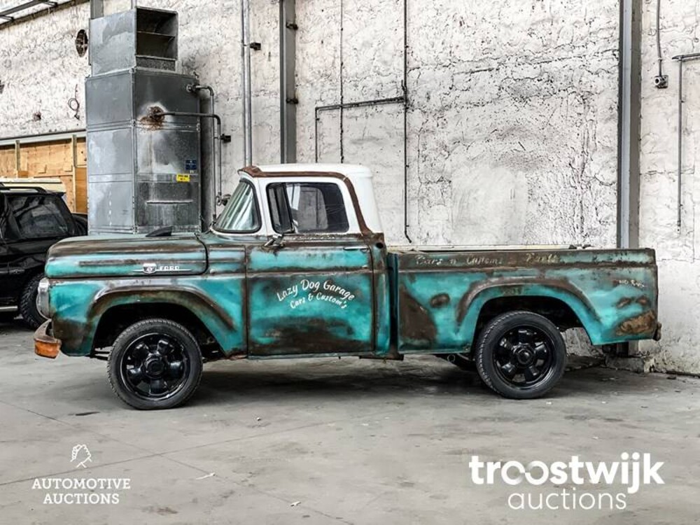 Ford F100 Pickup 267pk 1959 Patina