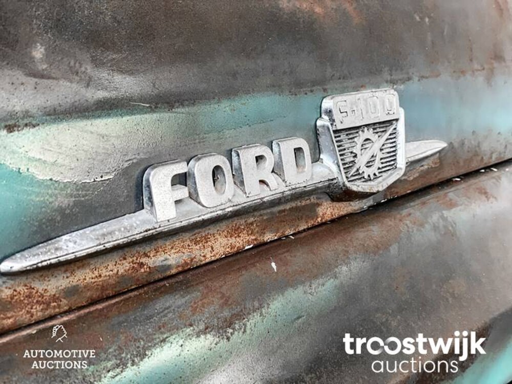 Ford F100 Pickup 267pk 1959 Patina