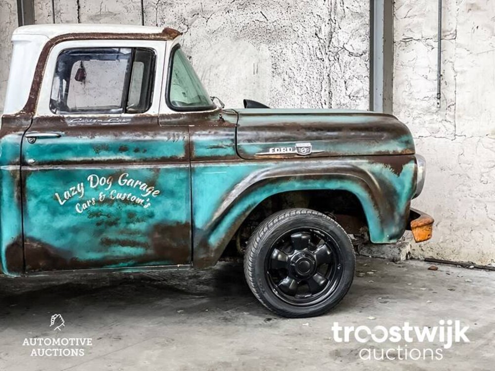 Ford F100 Pickup 267pk 1959 Patina