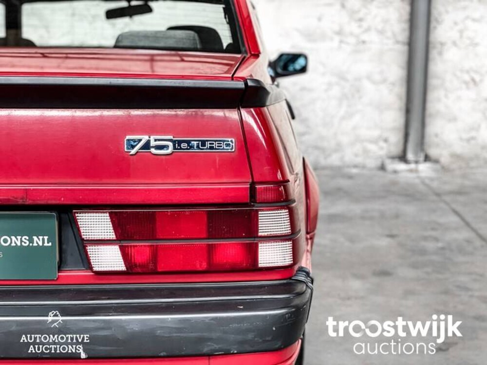 Alfa Romeo 75 Turbo 1.8 AMERICA 155 PS 1988, LP-FJ-88
