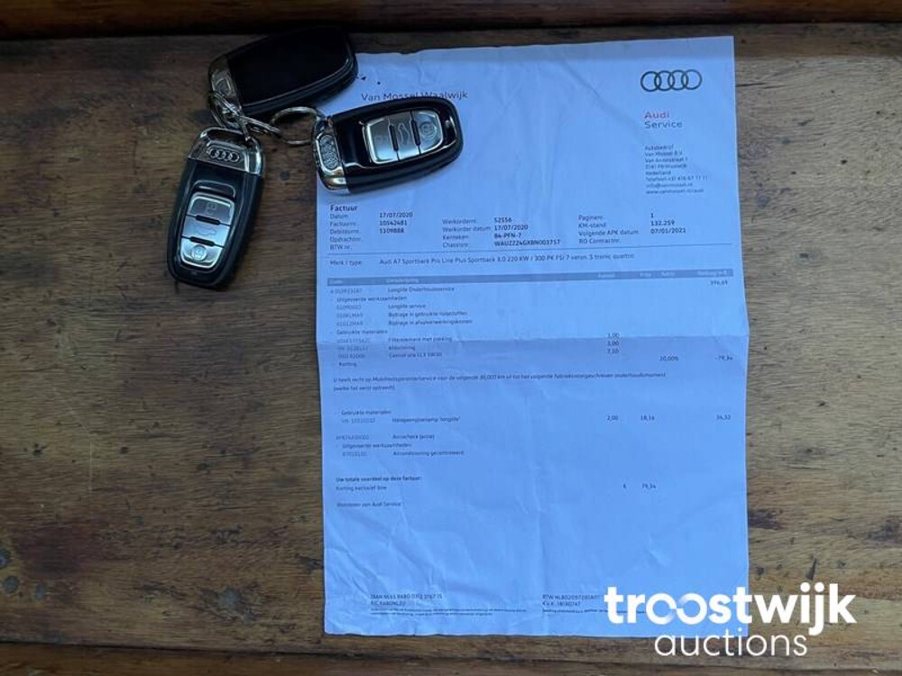 Audi A7 Sportback 3.0 TFSI Quattro Pro Line Plus 420pk 2011 -Orig. NL-, 84-PFN-7