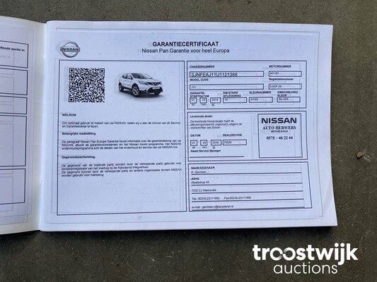 Nissan Qashqai Tekna 1.2 116pk 2014 -Orig. NL-, 5-XDF-29