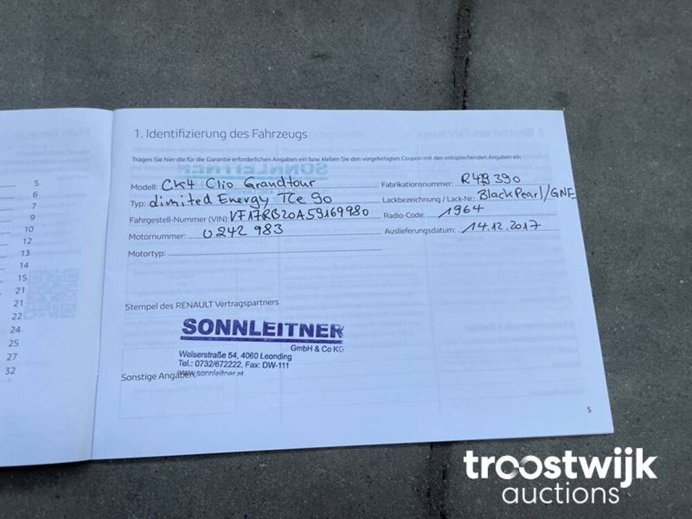 Renault Clio Estate Intens 0.9 TCe 90pk 2017, RR-945-X