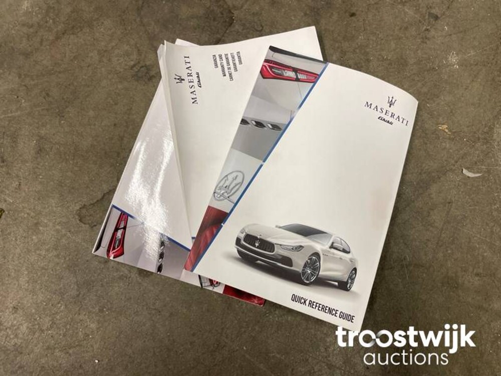 Maserati Ghibli 3.0 V6 D GranSport FACELIFT -Orig. NL- 275pk 2017,  PG-705-R