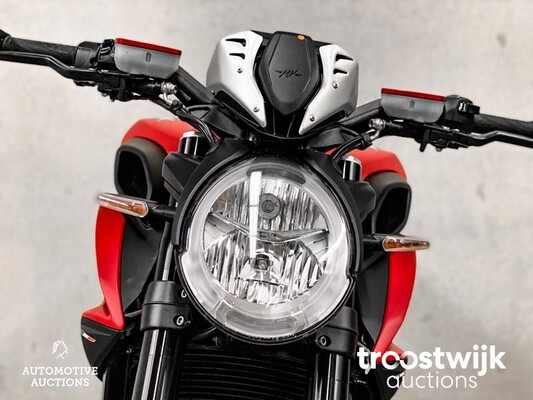 MV Agusta Rosso Dragster 798cc 110pk 2021 -Fabrieksgarantie-