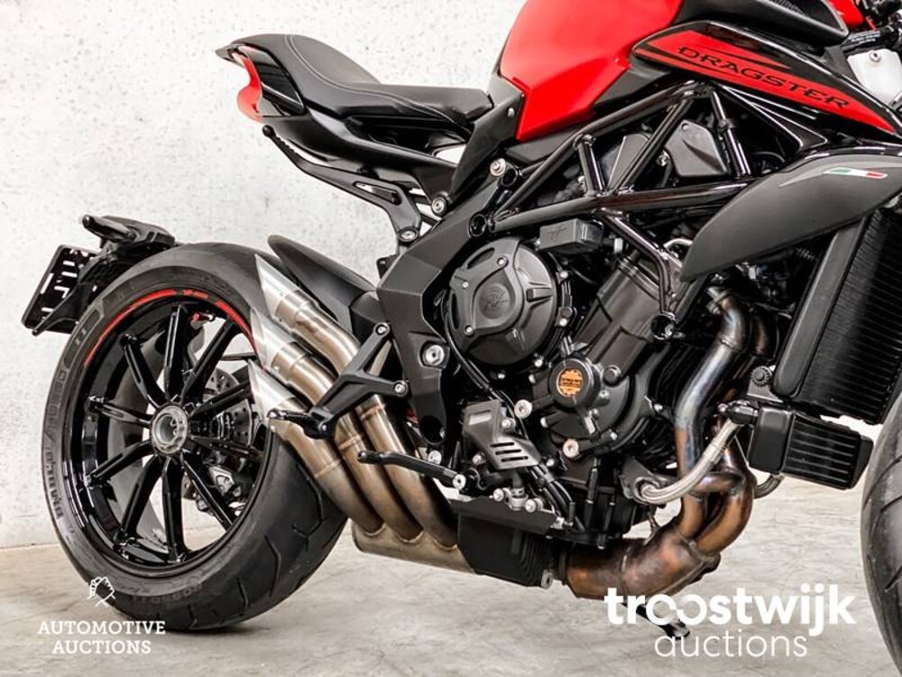 MV Agusta Rosso Dragster 798cc 110pk 2020 -Fabrieksgarantie-