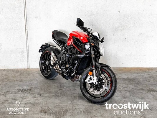 MV Agusta Rosso Dragster 798cc 110hp 2020 -Manufacturer's warranty-