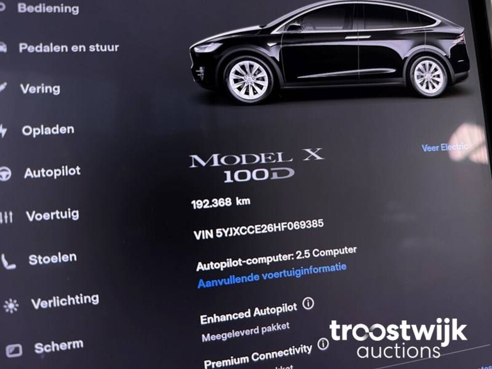 Tesla Model X 100D 6p. 417PS 2017 -Orig. NL-, RG-874-V