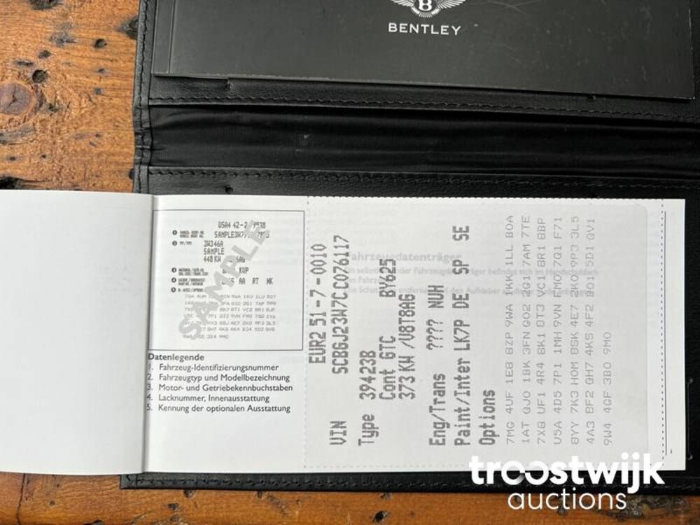 Bentley Continental GTC 4.0 V8 507pk 2012 FACELIFT, 5-KFZ-02