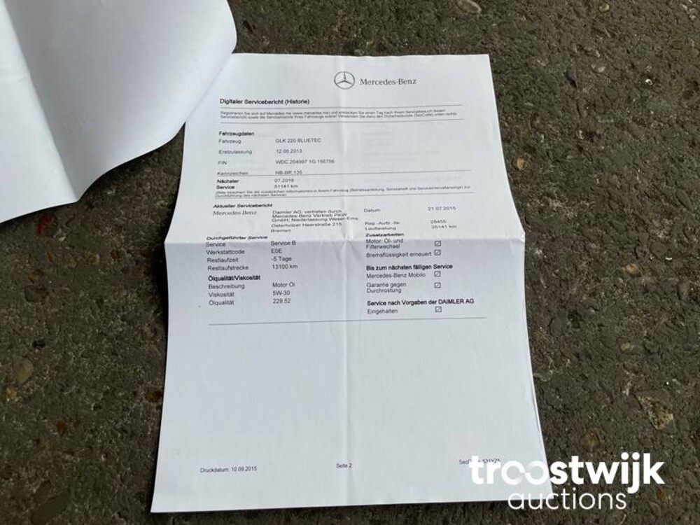 Mercedes-Benz GLK220 BlueTEC 4Matic 170hp 2013 GLK-Class