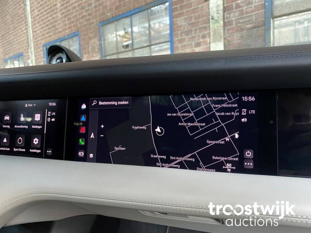 Porsche Taycan PERFORMANCE 84kWh Sport Chrono 381hp 2021 Herstellergarantie -Orig. NL-, L-982-RT