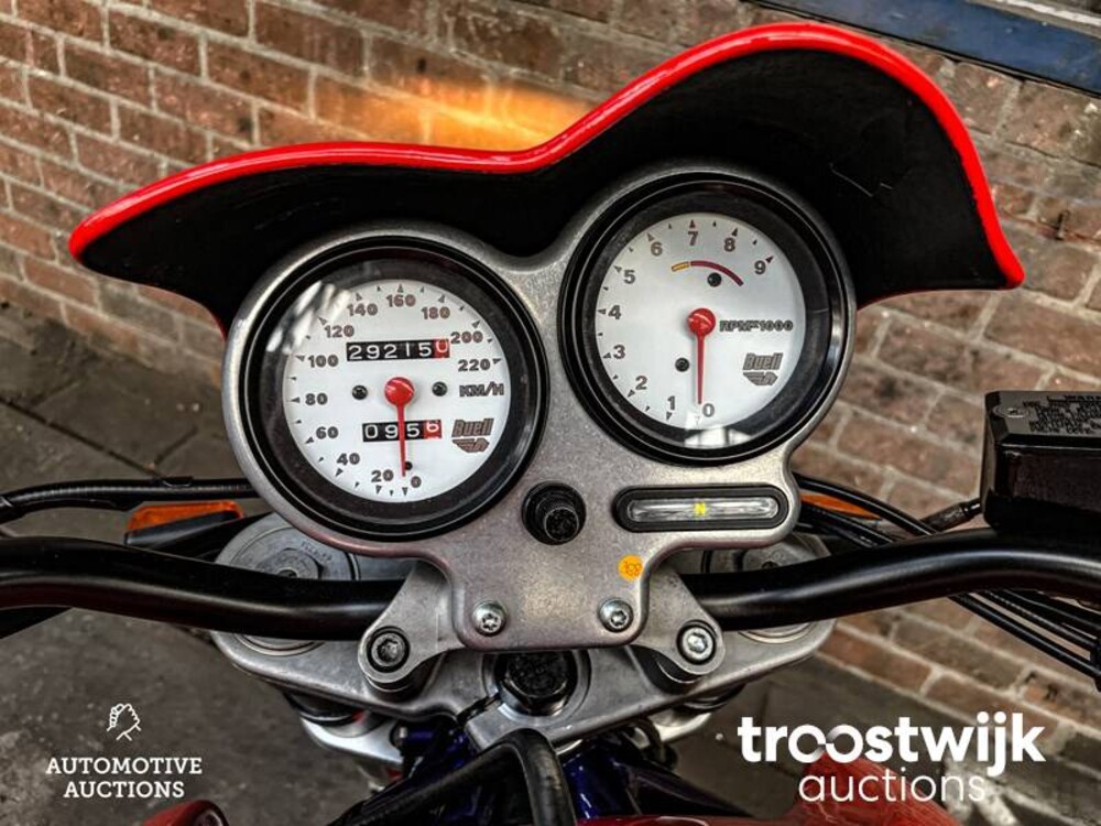 Buell S1W Lightning White Naked Bike 1199cc 88pk 1998, MZ-87-DX Motor