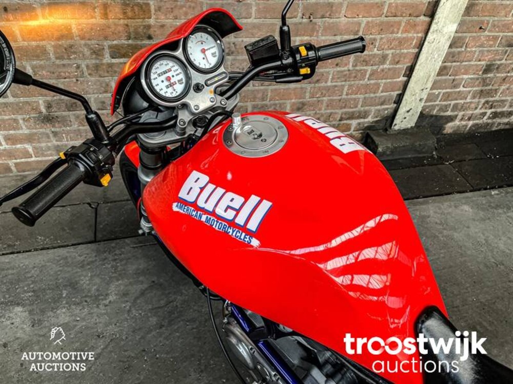 Buell S1W Lightning White Naked Bike 1199cc 88pk 1998, MZ-87-DX Motor