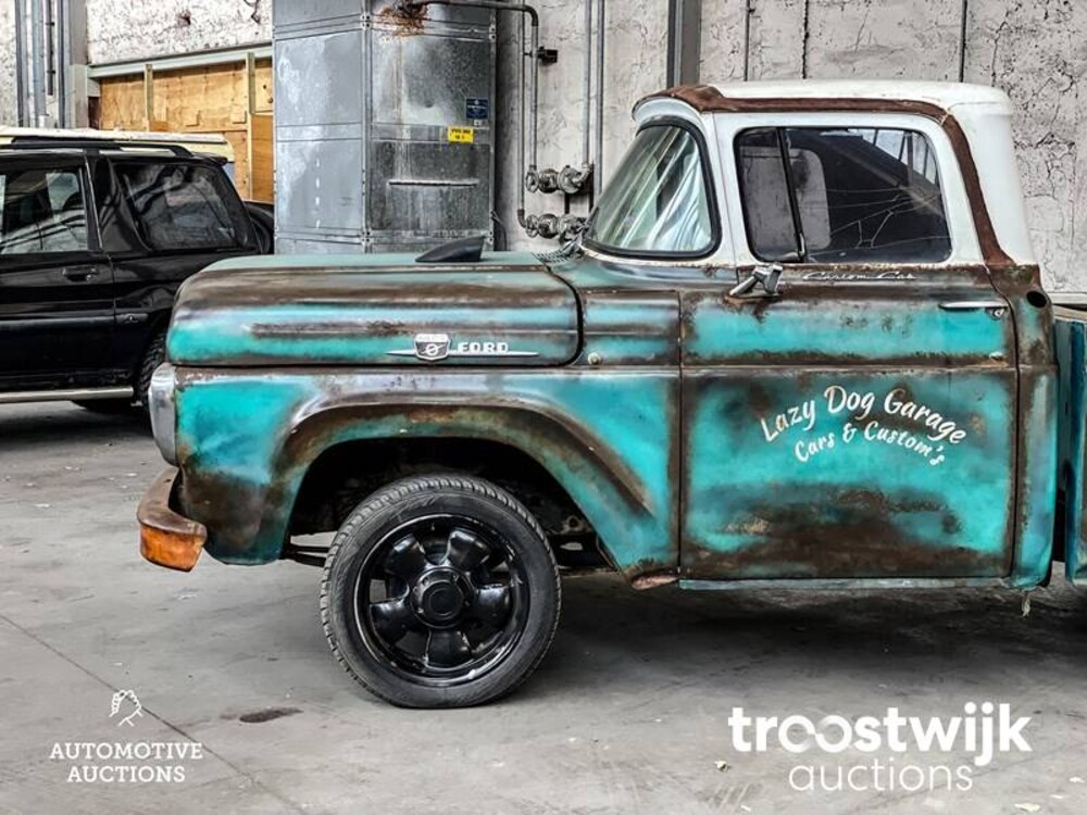 Ford F100 Pickup 267pk 1959 Patina