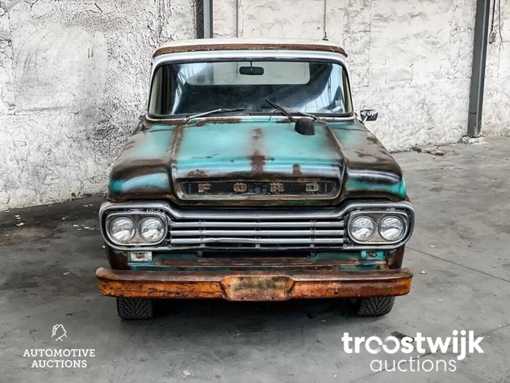 Ford F100 Pickup 267pk 1959 Patina