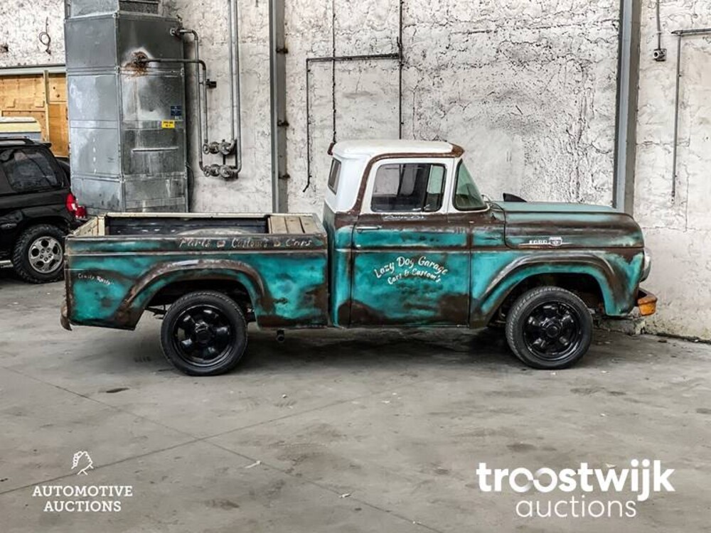 Ford F100 Pickup 267pk 1959 Patina