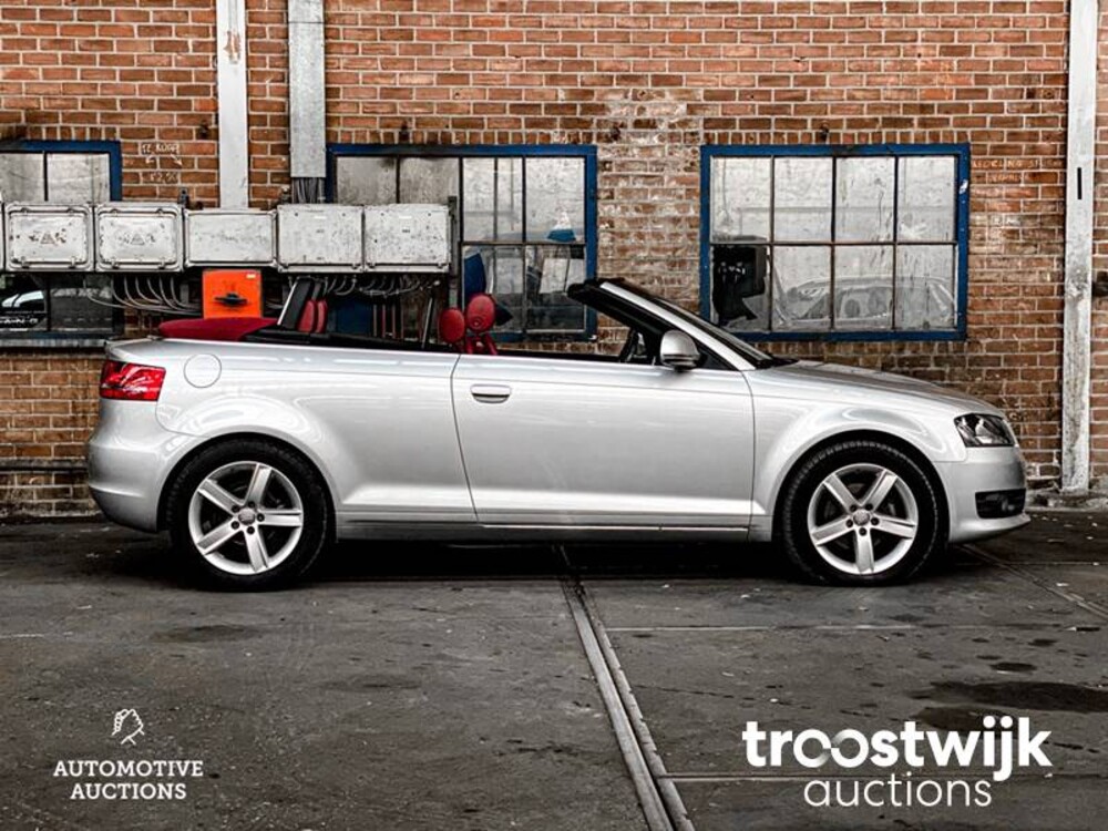 Audi 1.8 TFSI Ambition Pro Line Audi A3 1.8 TFSI Ambition Pro Line 160pk 2008 Cabriolet -Orig. NL-, 50-HBZ-4