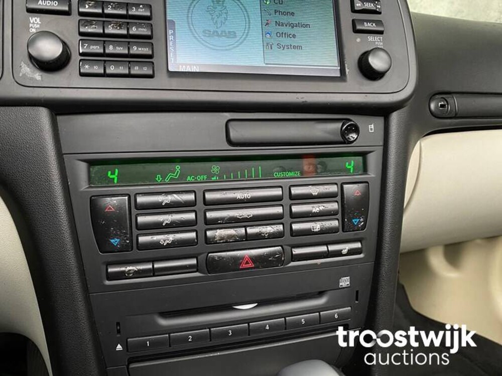 Saab 9-3 Cabrio 2.0t Vector 175pk 2004 -Orig. NL-, 17-PF-SF