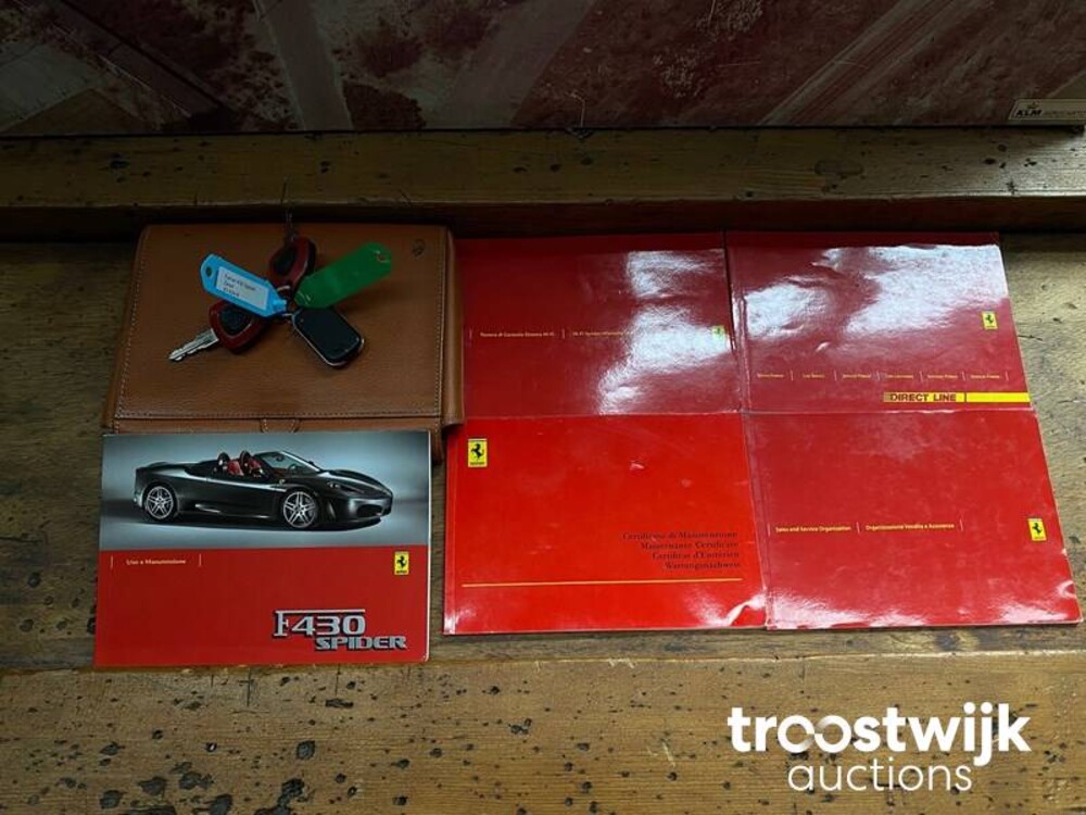 Ferrari F430 Spider F1 4.3 V8 485 PS 2006, JD-934-K