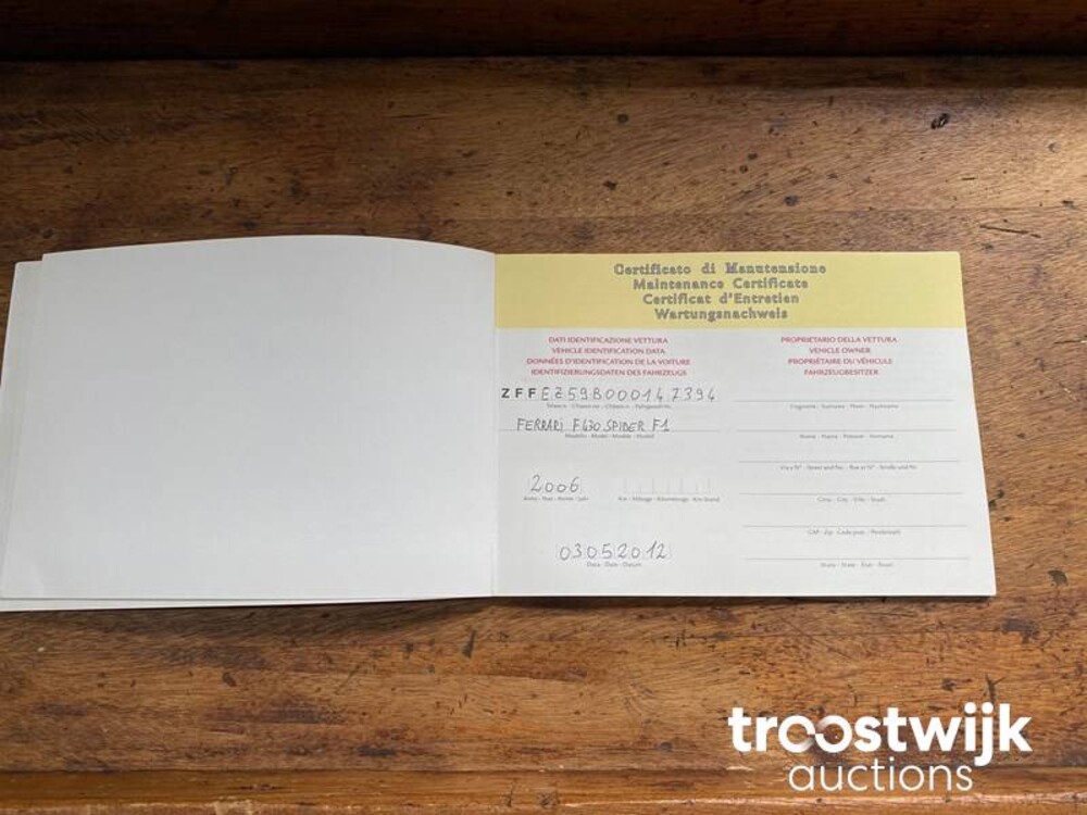 Ferrari F430 Spider F1 4.3 V8 485 PS 2006, JD-934-K