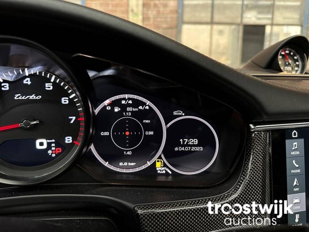 Porsche Panamera Turbo 4.0 V8 549pk NIEUW-MODEL (2017 MY) Sport Chrono, L-894-DF