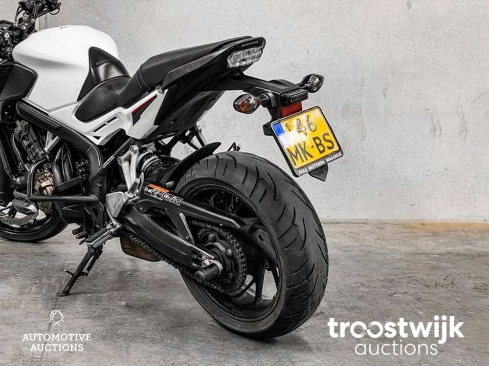 Honda CB650F ABS 649cc 85pk 2018 Tour, 46-MK-BS