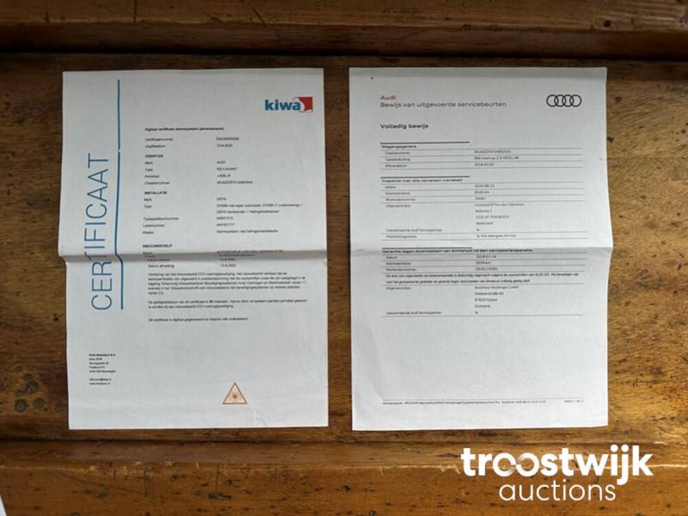 Audi RS4 Avant 2.9 TFSI V6 Quattro NEU-MODELL 450PS 2018, NL-Nummernschild