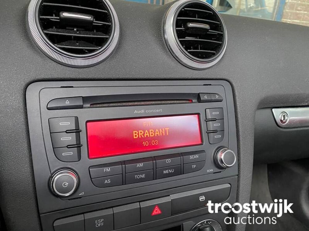 Audi 1.8 TFSI Ambition Pro Line Audi A3 1.8 TFSI Ambition Pro Line 160hp 2008 Cabriolet -Orig. NL-, 50-HBZ-4