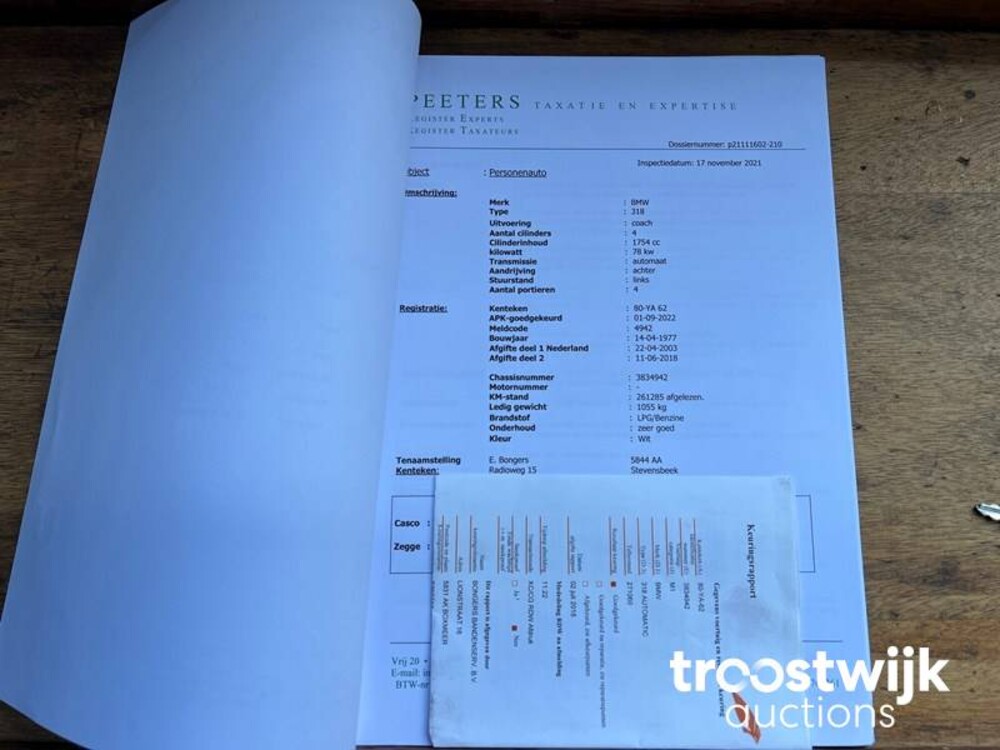 BMW 318 E21  98 PS 1977, 80-YA-62