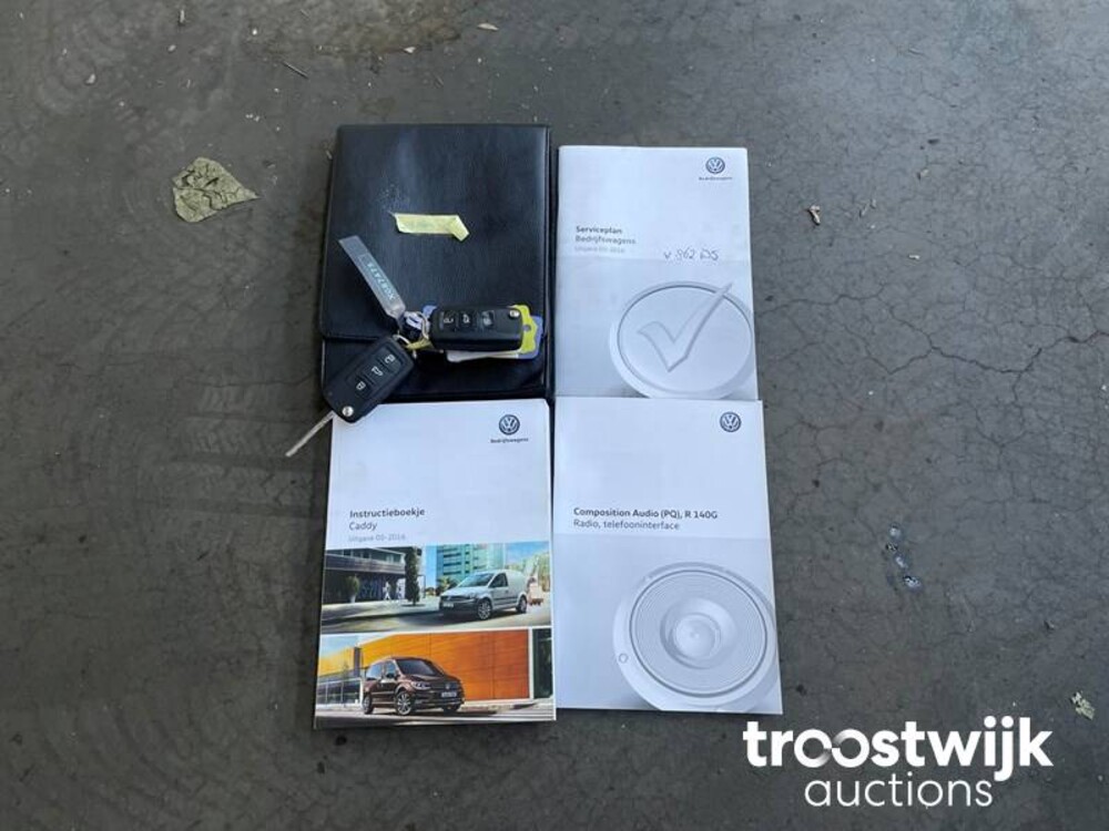 Volkswagen Caddy 1.4 TGI L1H1 Eco.Tr. 110hp 2017 -Orig. EN- V-862-DS