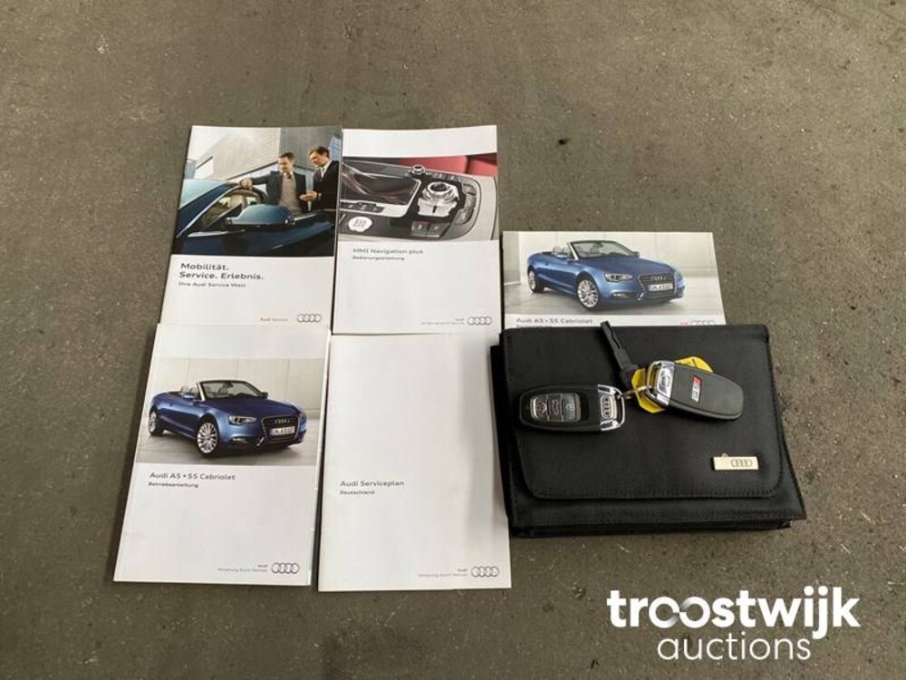 Audi S5 3.0 V6 TFSI Quattro Cabriolet  333PS 2012, KH-160-G