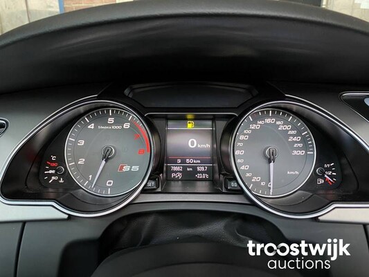 Audi S5 3.0 V6 TFSI Quattro Cabriolet  333hp 2012, KH-160-G