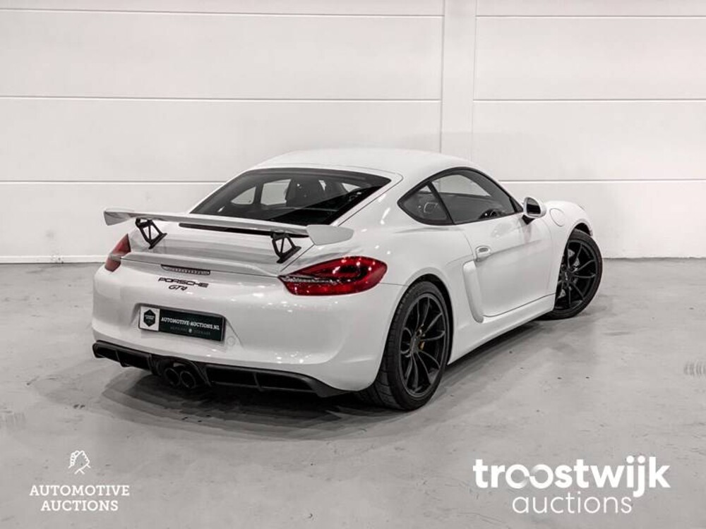 Porsche Cayman GT4 981 SportChrono 385pk 2016