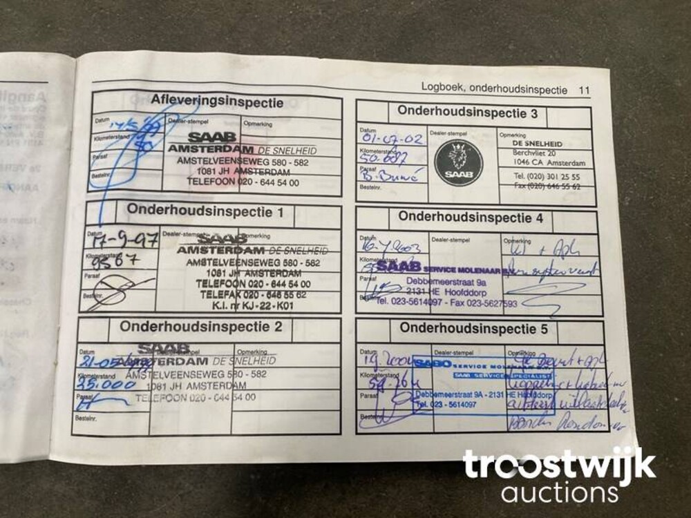Saab 900 Cabrio 2.0 Turbo Talladega 185pk 1997 -Orig. NL-, RP-VP-14