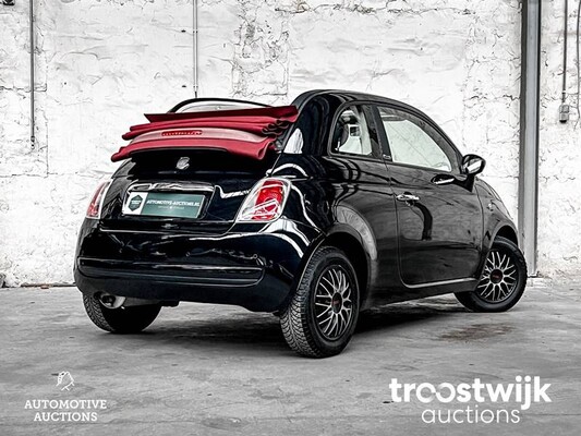 Fiat 500 C 1.2 Pop 69pk 2011, T-805-GH