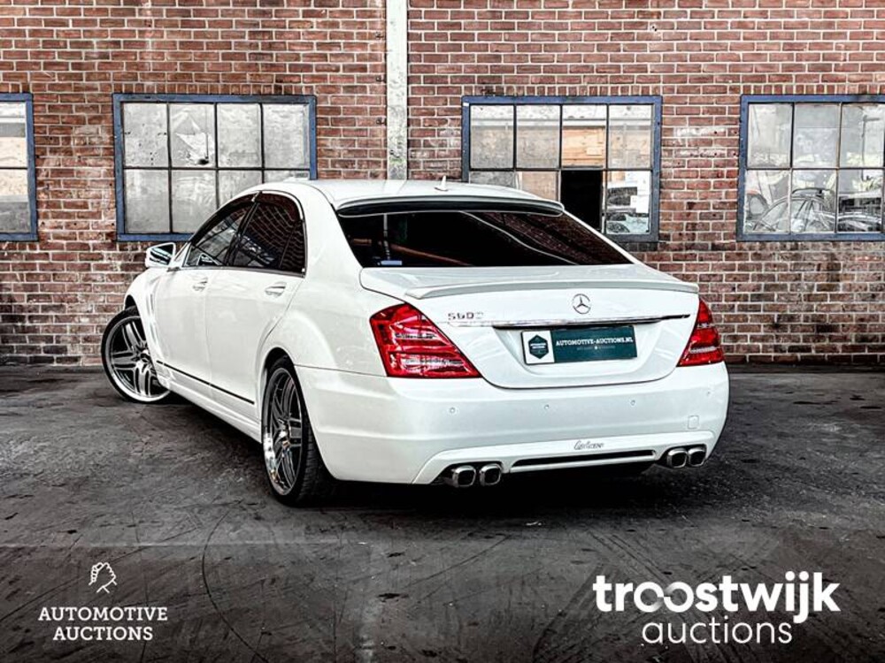 Mercedes-Benz S600 Lang 5.5 V12 517pk 2007 Night View -Youngtimer-