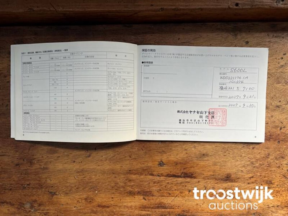 Mercedes-Benz S600 Lang 5.5 V12 517pk 2007 Night View -Youngtimer-