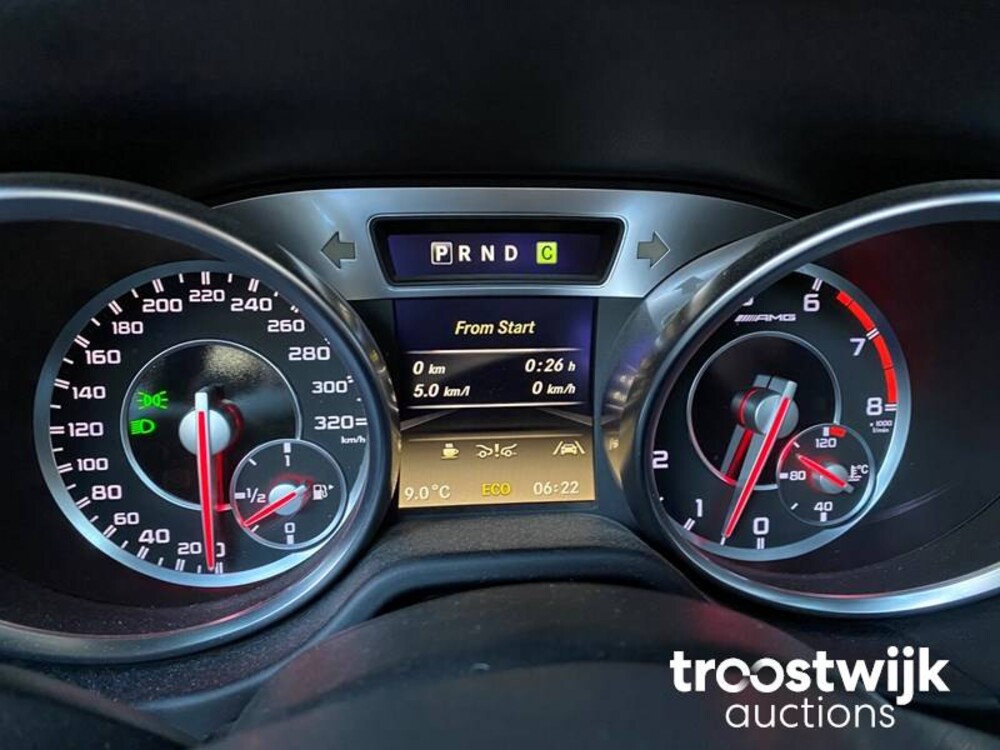 Mercedes-Benz SL63 AMG 5.5 V8 537pk 2012 AIRSCARF SL-klasse