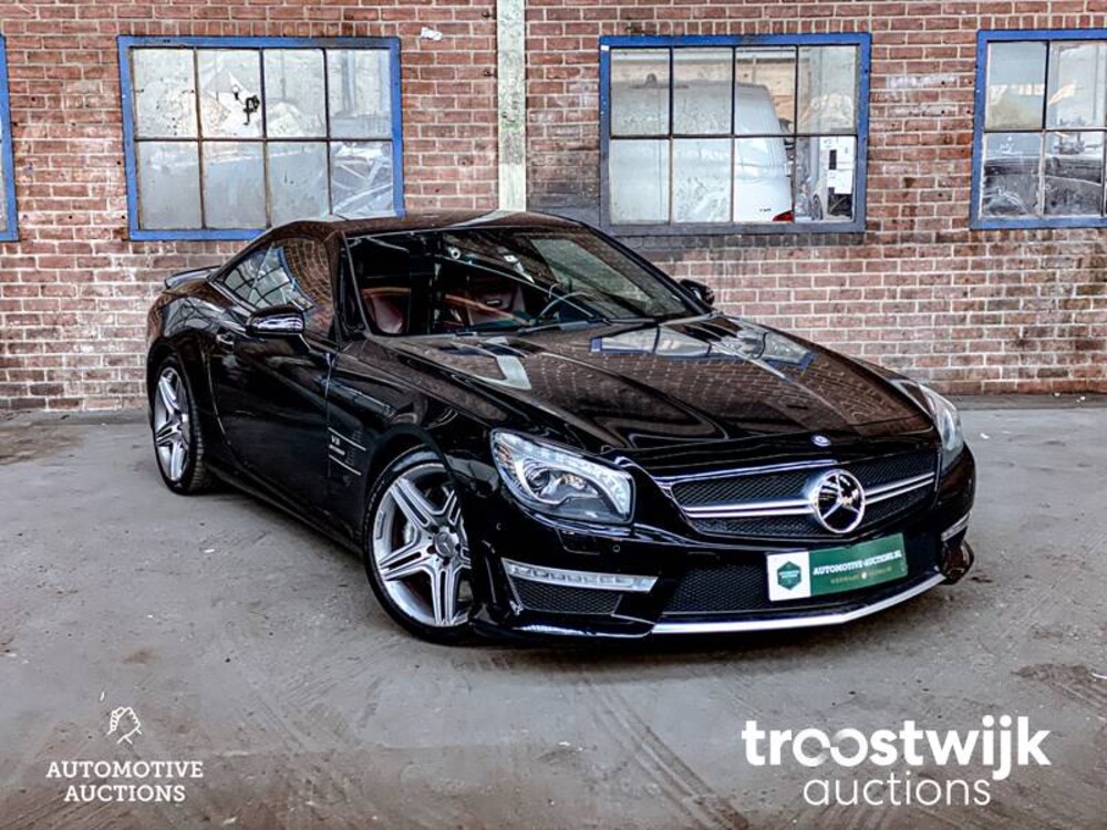 Mercedes-Benz SL63 AMG 5.5 V8 537pk 2012 AIRSCARF SL-klasse