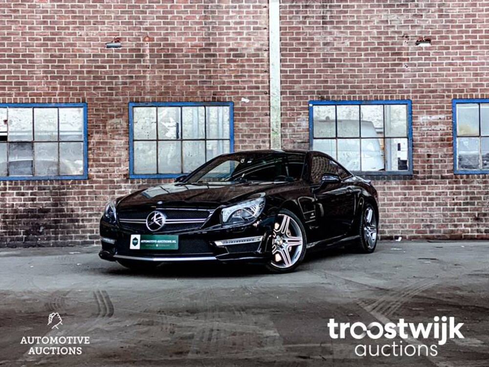 Mercedes-Benz SL63 AMG 5.5 V8 537pk 2012 AIRSCARF SL-klasse