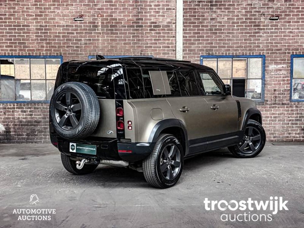 Land Rover Defender D240 110 7-Persoon Nieuw-Model 241pk 2020 -Orig. NL-, J-424-BD