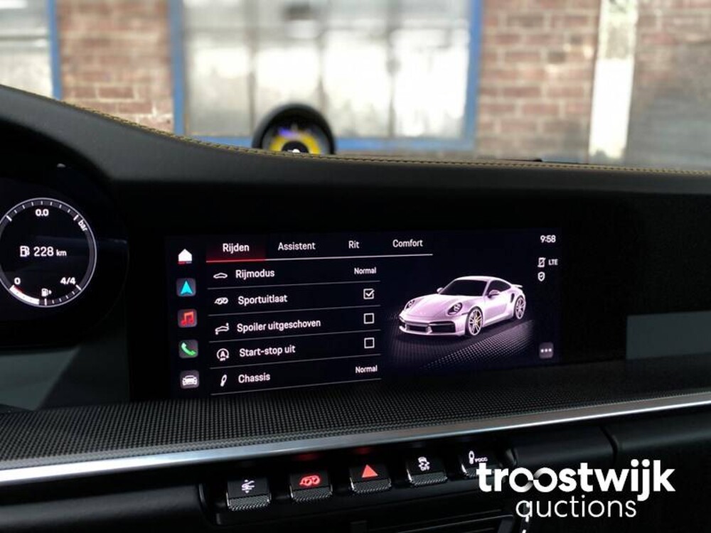Porsche  911 Turbo S 992 650pk 2022 (Sport Design) (Sport Chrono) -Fabrieksgarantie-