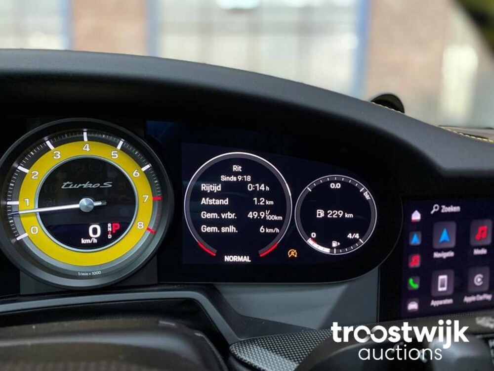Porsche  911 Turbo S 992 650pk 2022 (Sport Design) (Sport Chrono) -Fabrieksgarantie-