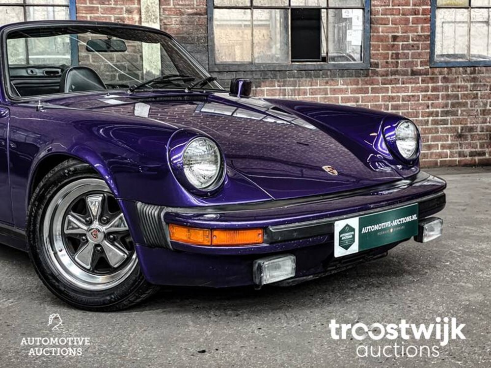 Porsche 911 3.0 SC 204pk Cabriolet 1983 -Youngtimer-