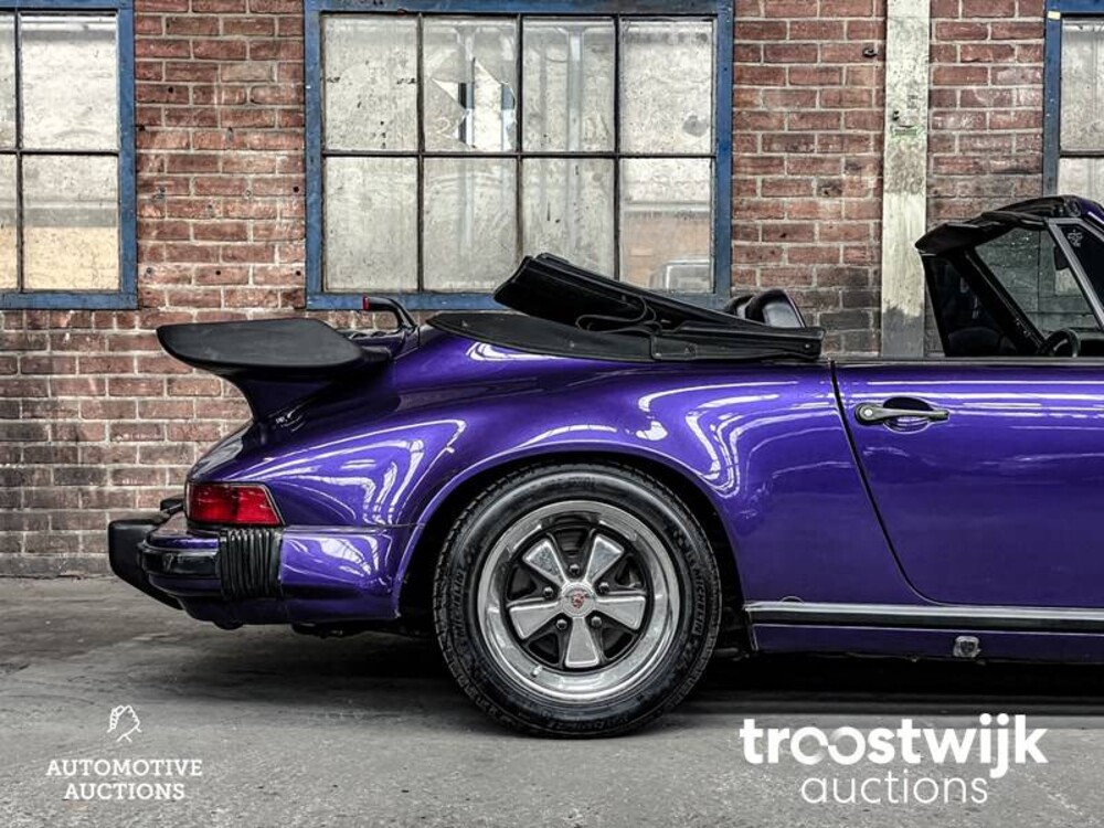 Porsche 911 3.0 SC 204pk Cabriolet 1983 -Youngtimer-
