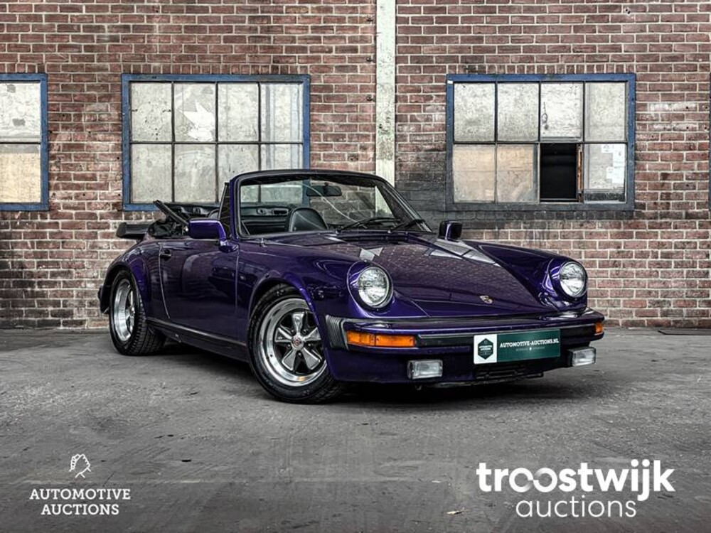 Porsche 911 3.0 SC 204pk Cabriolet 1983 -Youngtimer-